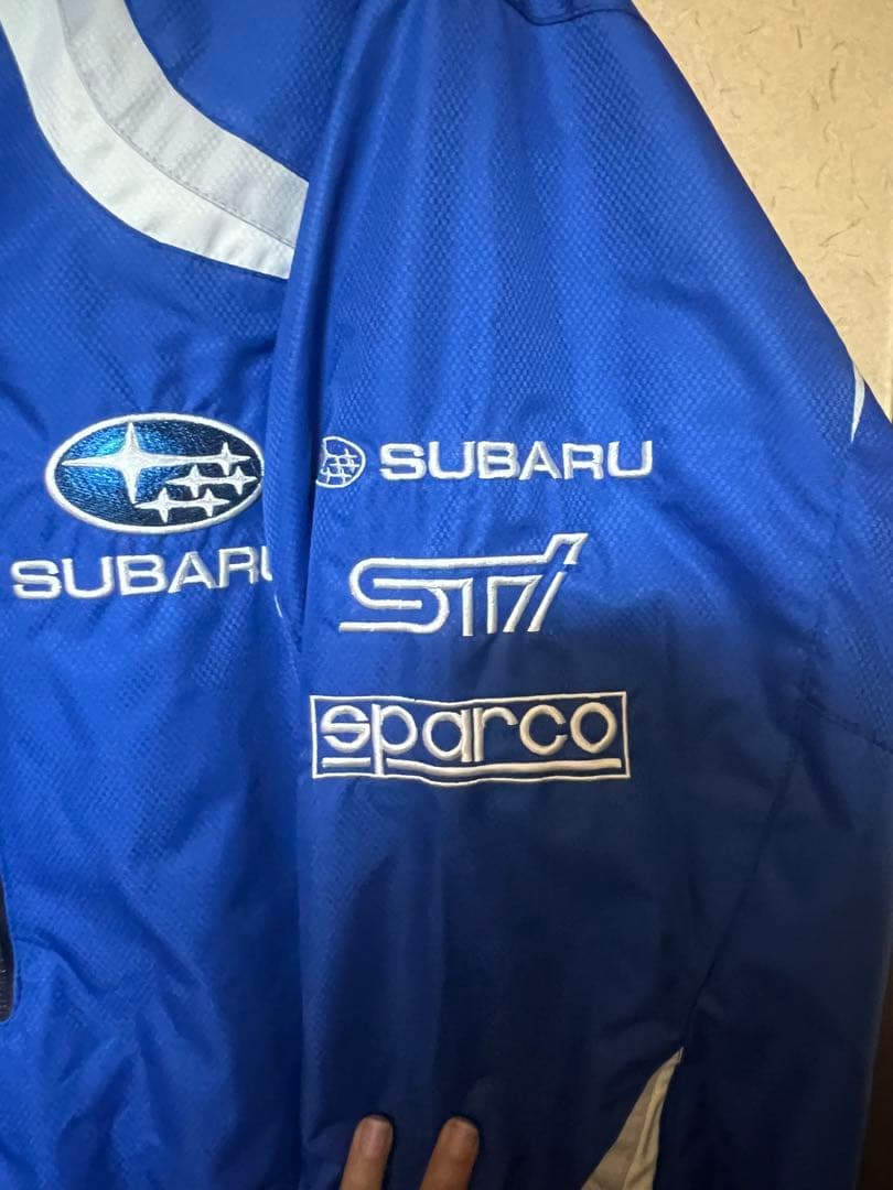 SUBARU STi ワールドラリーチームジャケット　XL