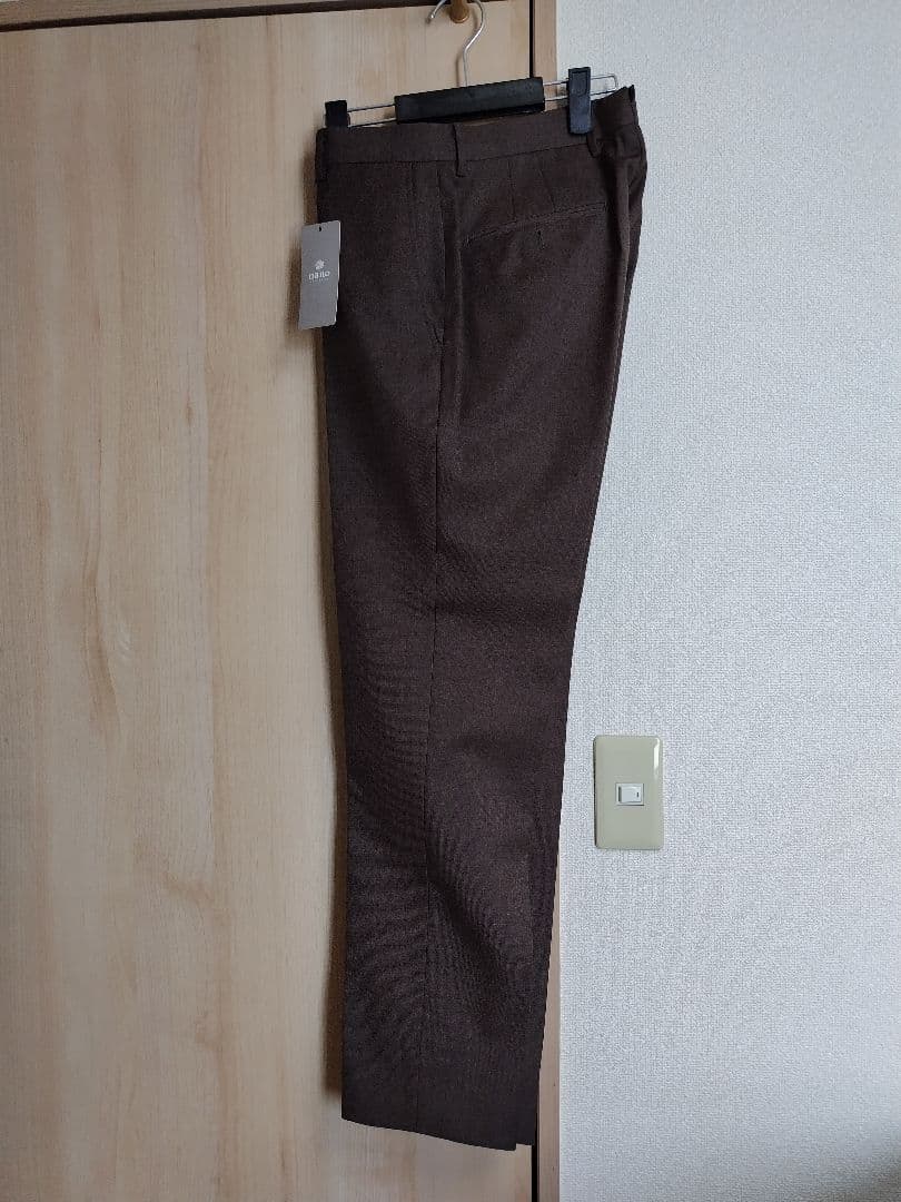 新品未使用　ナノユニバース　動けるスーツ　セットアップ　メンズ