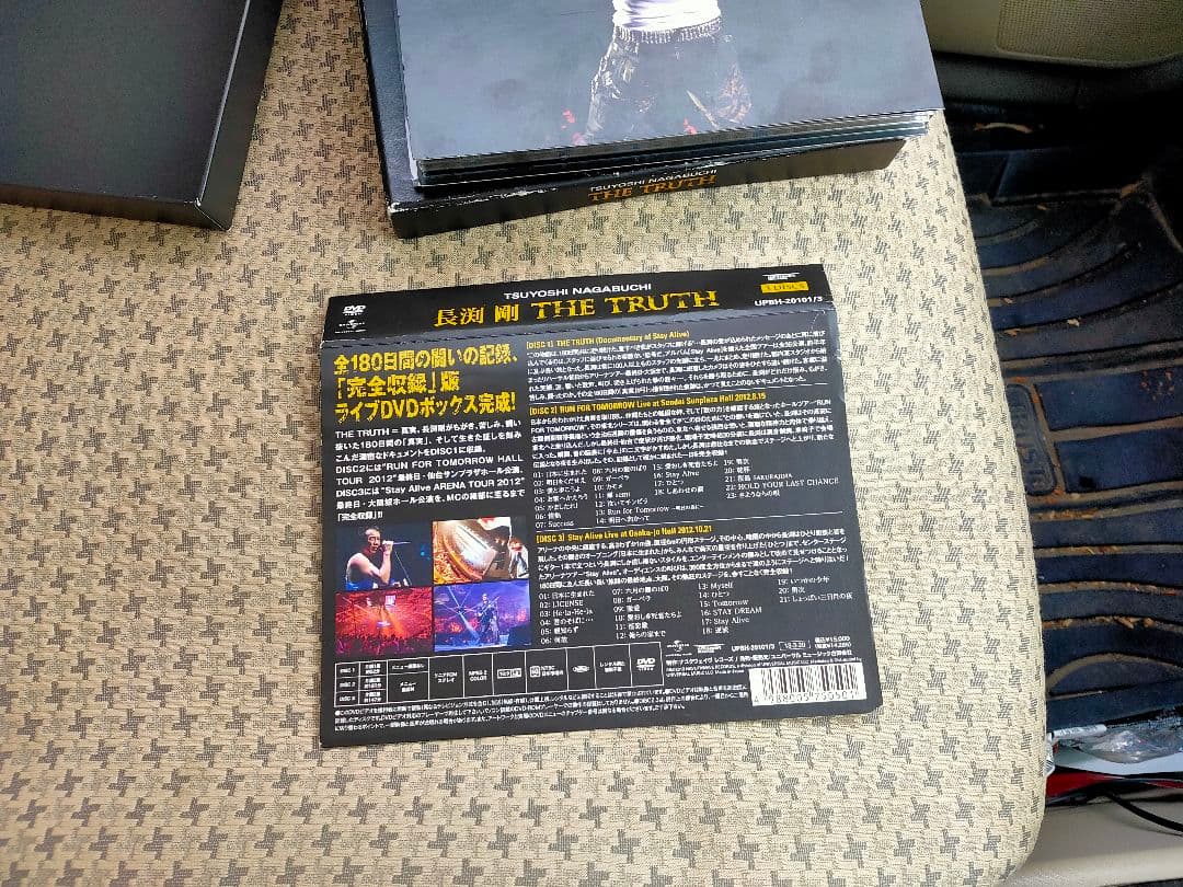 中古 長渕剛 THE TRUTH〈DVD 3枚組〉