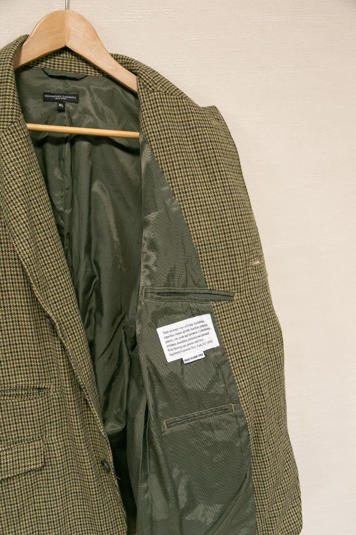Engineered Garments セットアップ チェック柄