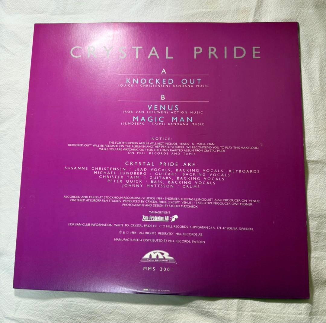 CRYSTAL PRIDE – Knocked Out / LP