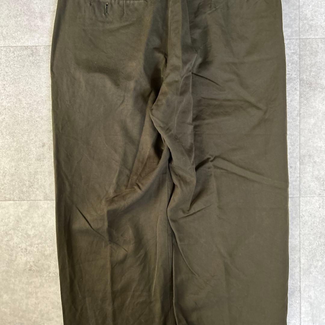 Yohji Yamamoto POUR HOMME スラックス コットンレーヨン