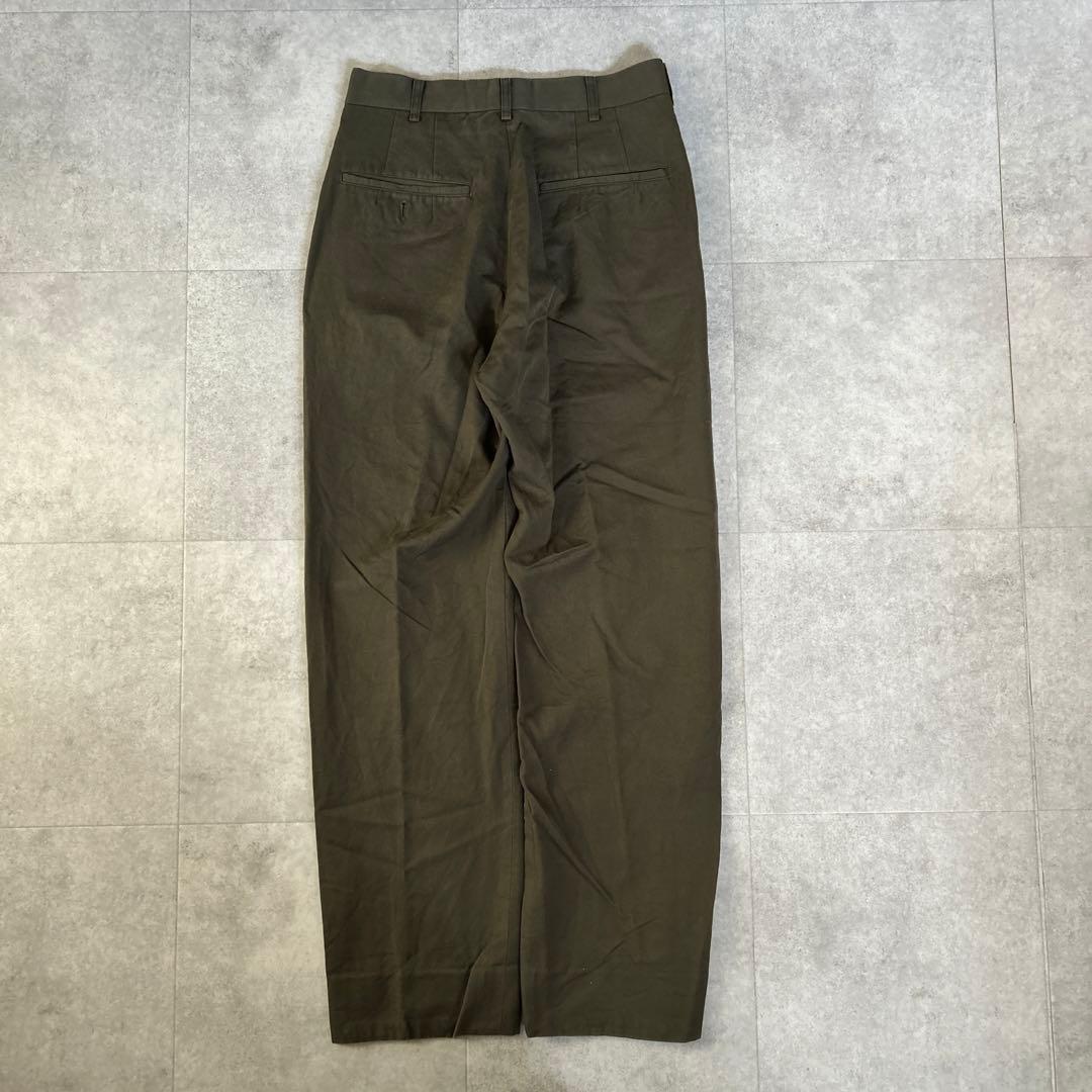 Yohji Yamamoto POUR HOMME スラックス コットンレーヨン