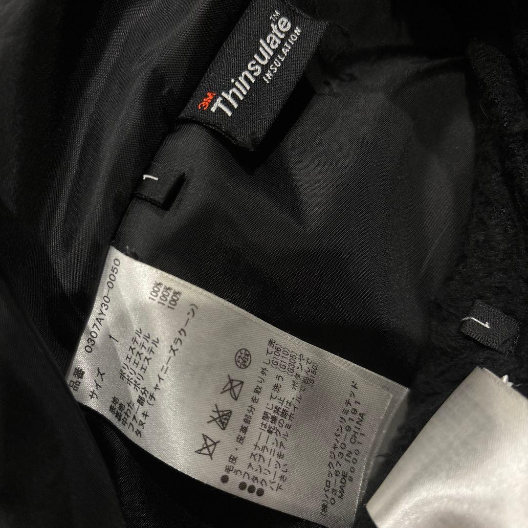 SLY スライ モッズコート ラクーンファー y2k 黒 ブラック