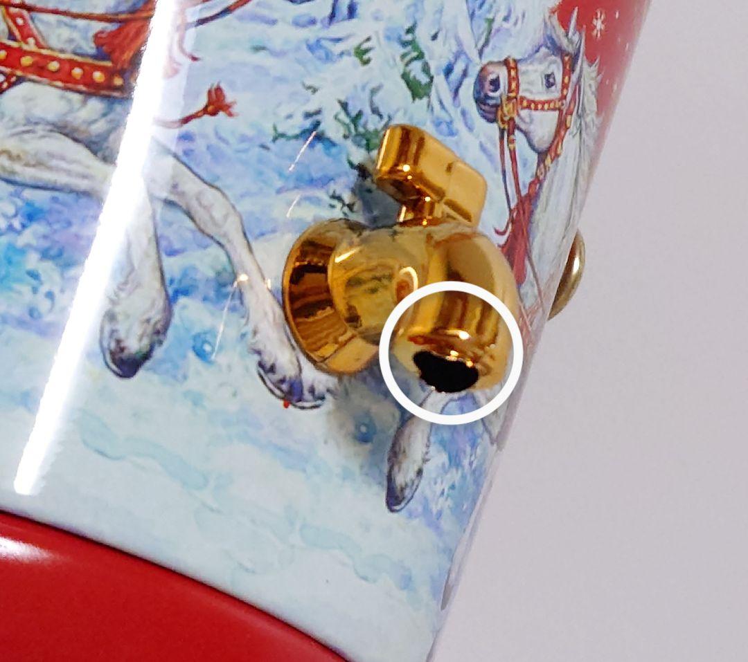 【１点限り】【可愛いロシア雑貨】サモワール型小物入れ　紅茶缶