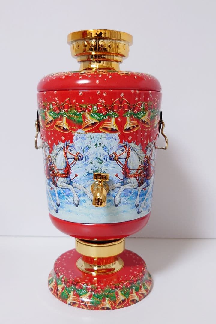 【１点限り】【可愛いロシア雑貨】サモワール型小物入れ　紅茶缶