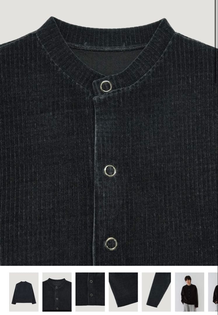 トップス Bargiee CORDUROY BUTTON JACKET