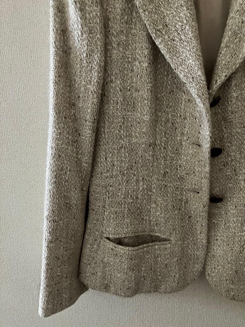 CHANEL ツイード　ジャケット 36 シャネル　ジャケット