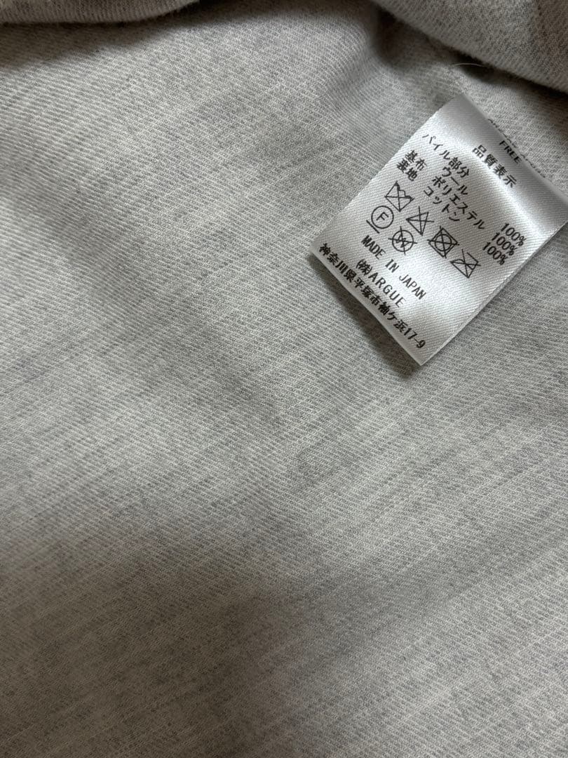 argue ウルグアイファーポンチョ ポンチョ コート ダウン ベスト