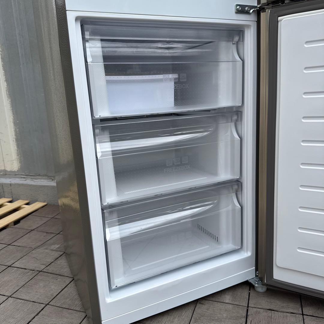 ほぼ未使用 Haier 2024年製 冷蔵庫 スリムタイプ幅59cm /270L