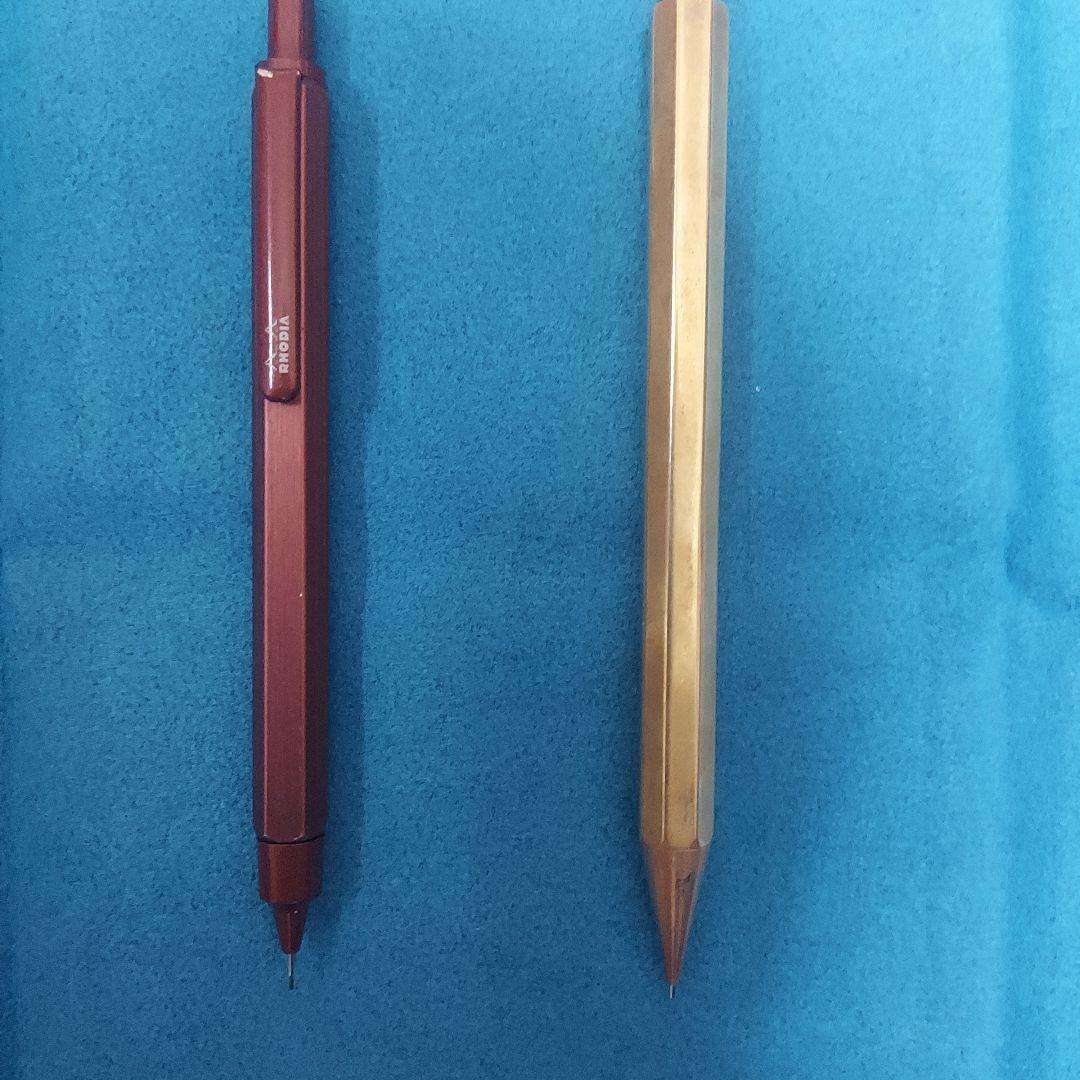 YOROKOBI 赤金色 六角形 シャープペンシル 本体