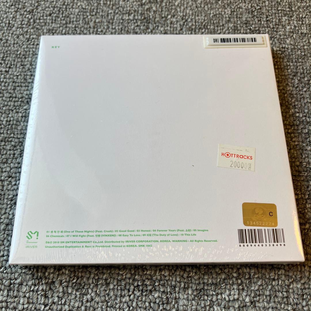 SHINee キー key face CD アルバム 韓国盤　新品未開封