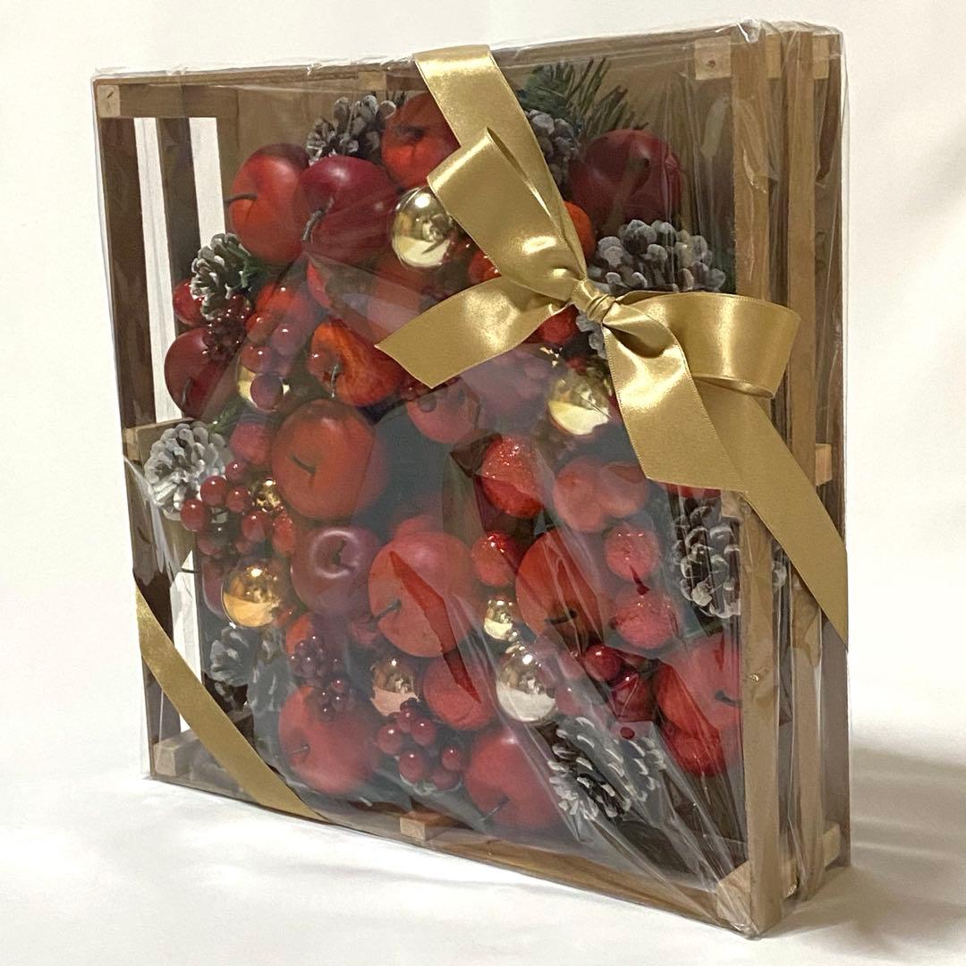 Afternoon Tea アフタヌーンティー　アップルリースM リース　壁飾り