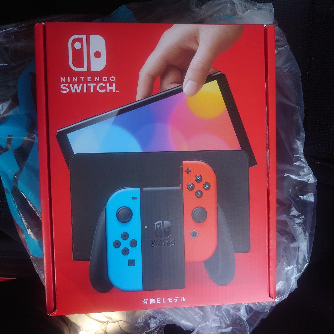 土日限定出品 Nintendo Switch 有機ELモデル 青/赤