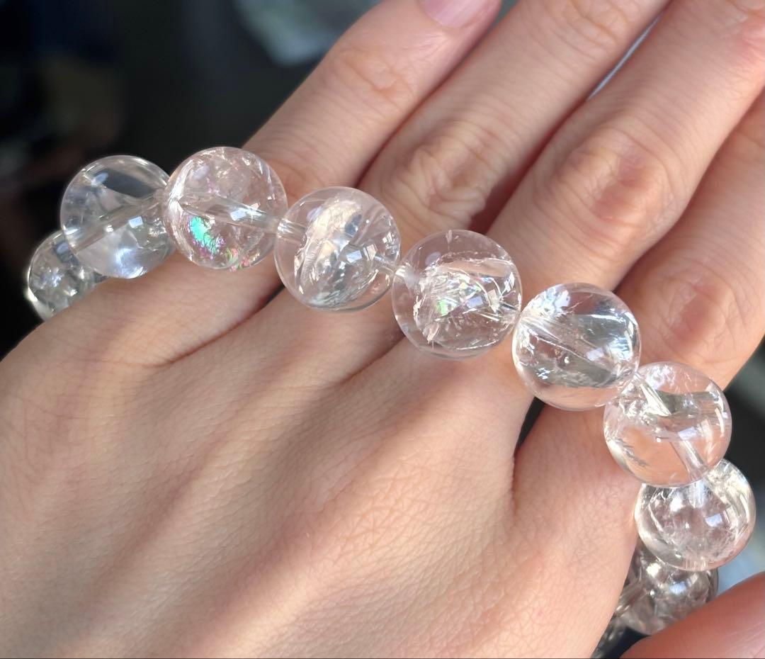 空海 天翔✧︎プロフお読みください✧︎様　最高品質　ピンクアゼツライト　ブレスレット