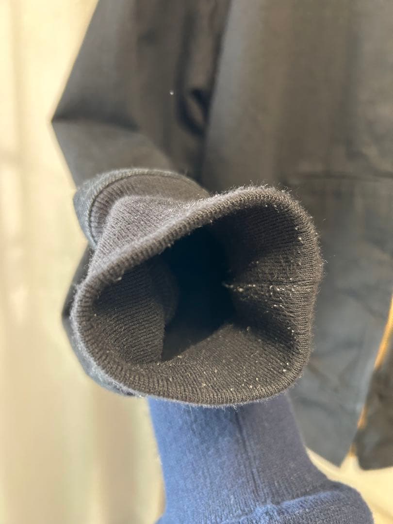 COMOLI 25aw ブラックデニムジップパーカ　サイズ１