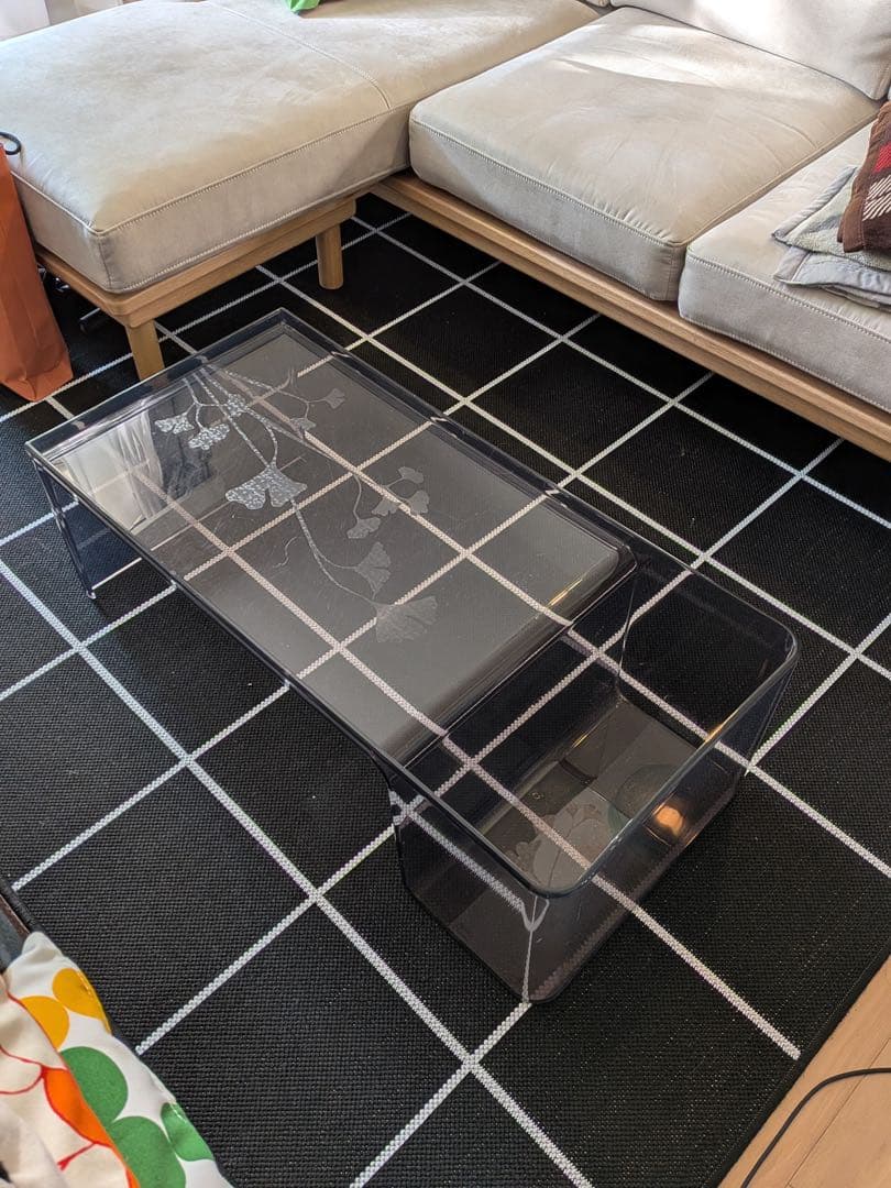 イタリア製　廃盤　Kartell Usame グレー