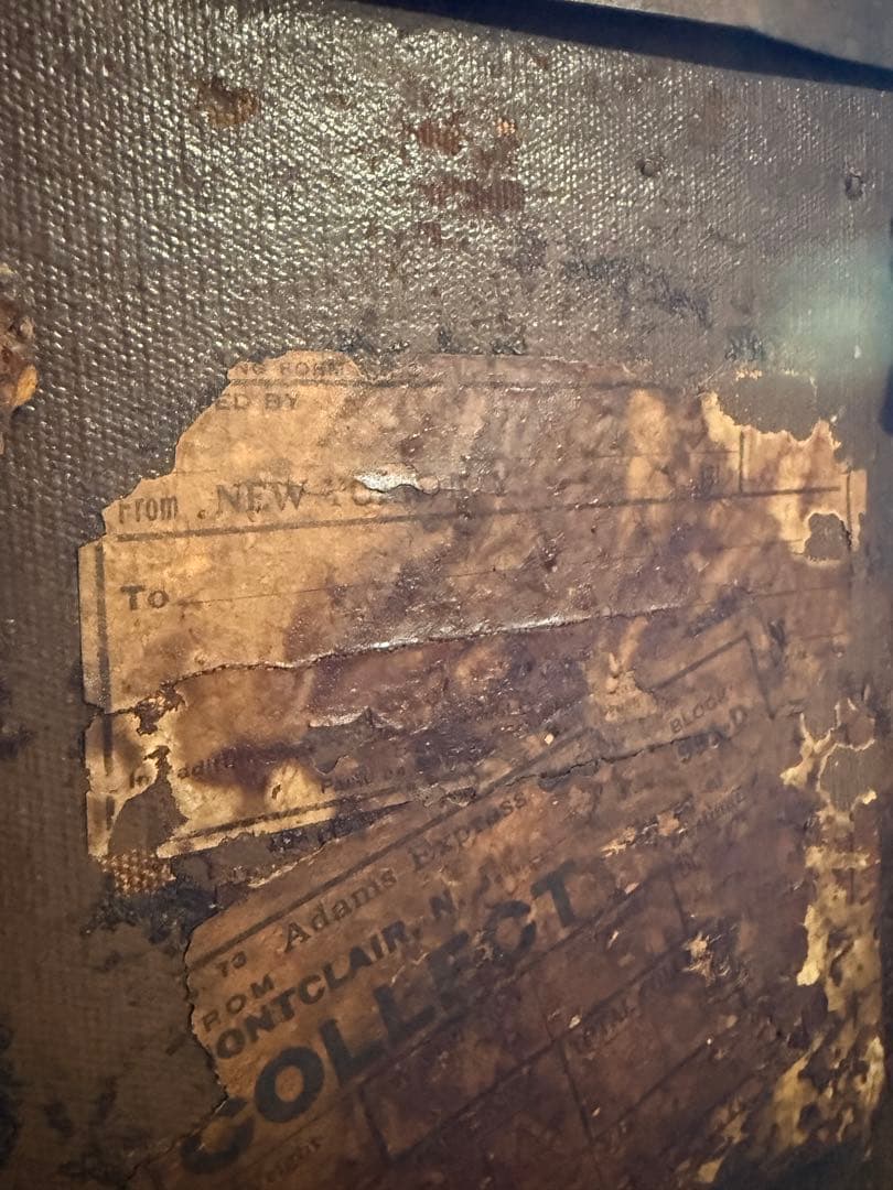 19世紀 O.A.TAYLOR製 スチーマートランク 特大 1880s 鍵なし