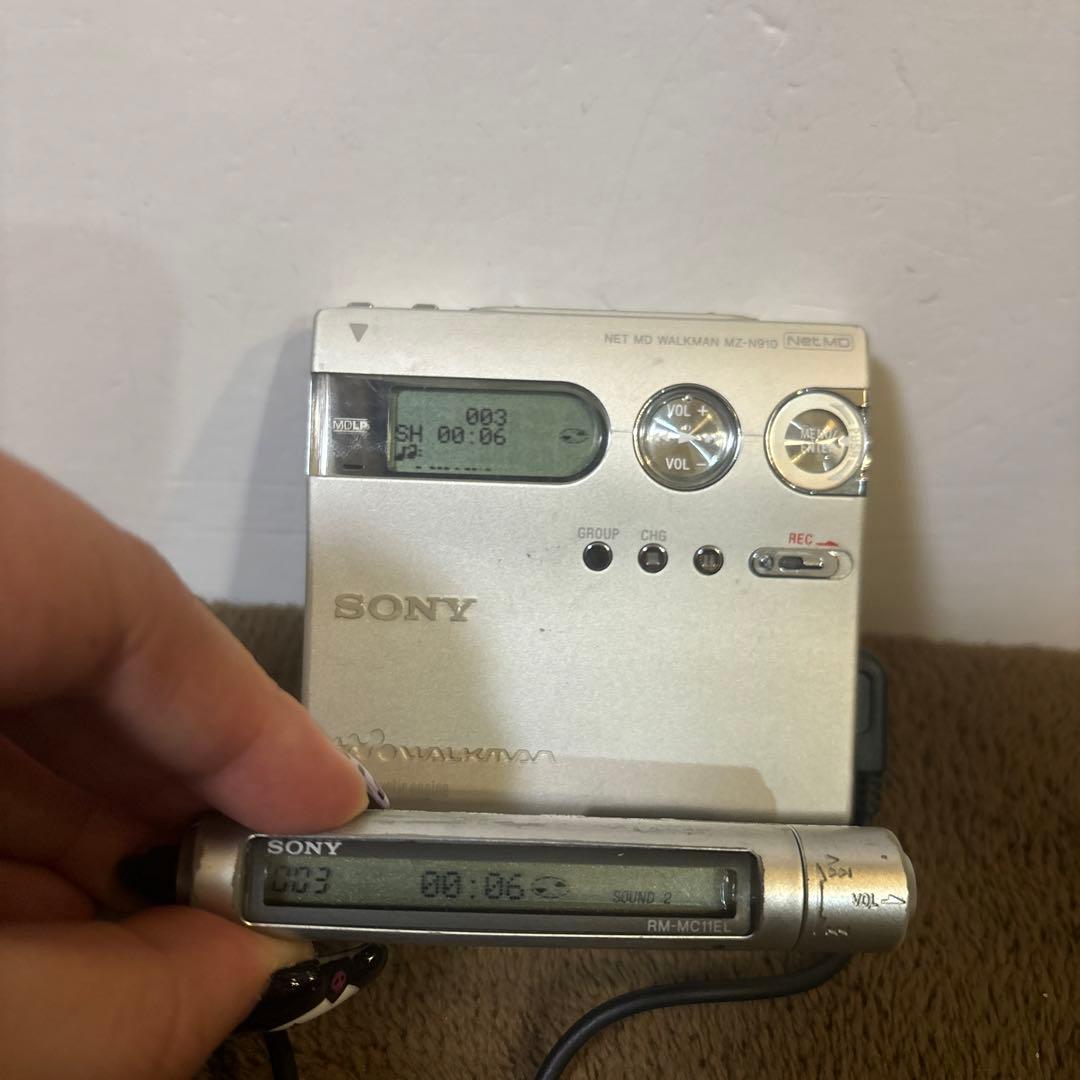 SONY NET MDウォークマン MZ-N910