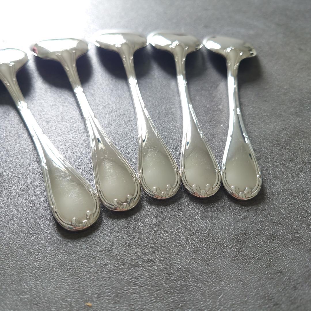 希少 美品 クリストフル リュバン アイスクリームスプーン 5点