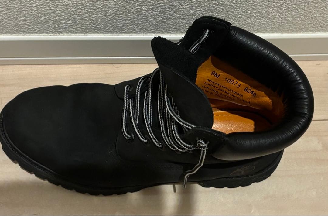 ブラックティンバーランドハイカット27cm