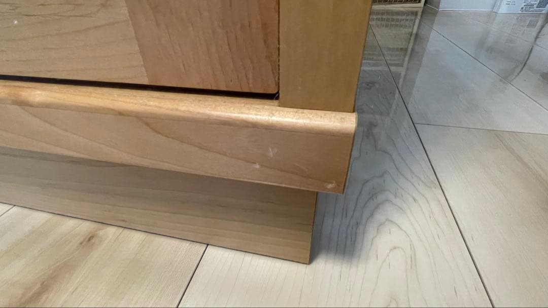 【8/26まで出品】ベルメゾン アルダー材 ハイタイプキッチンカウンター