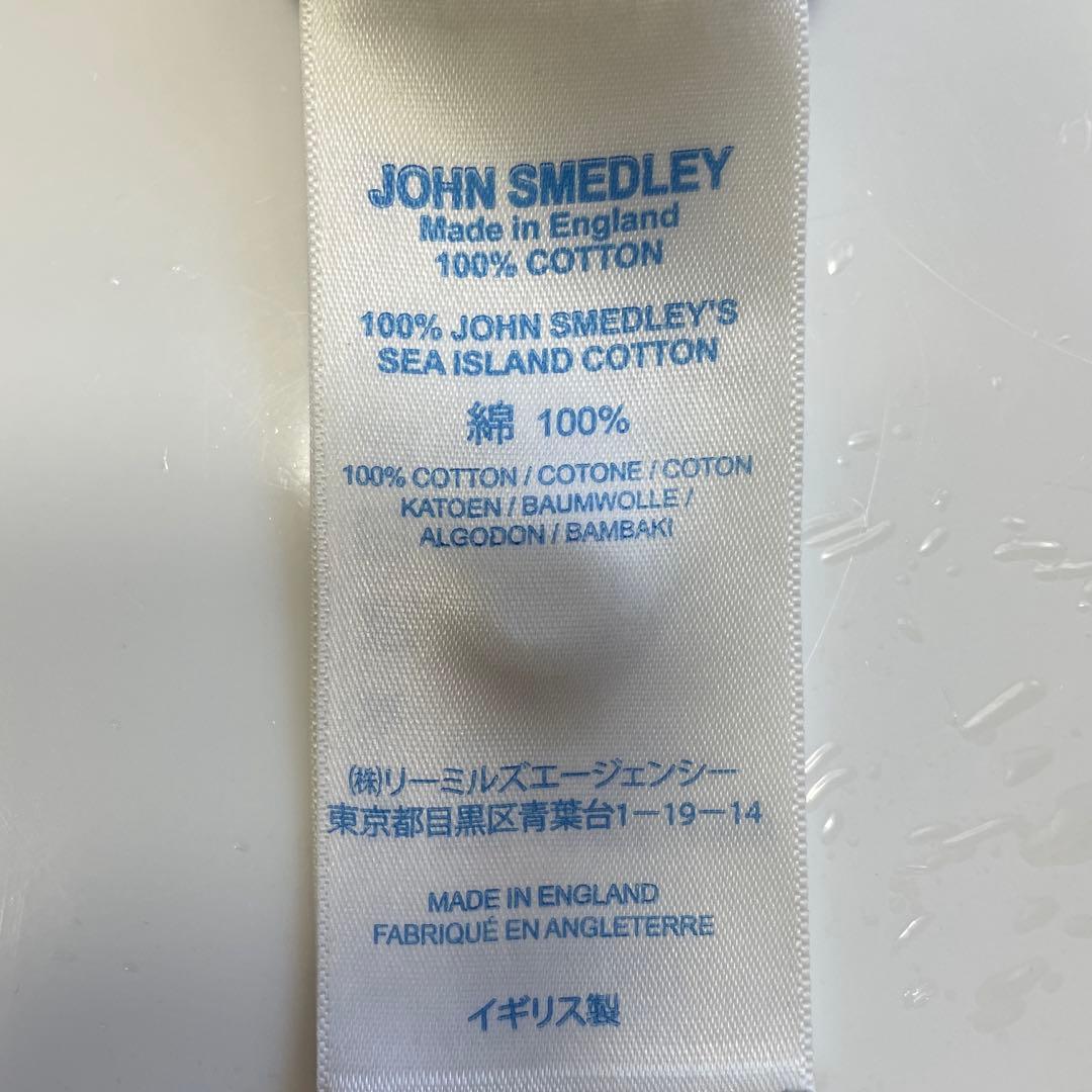 ジョンスメドレー　JOHN SMEDLEY 半袖 ポロニット 現行タグ