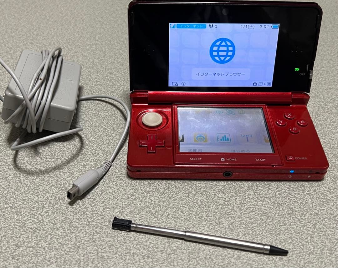 ニンテンドー3DS フレアレッド