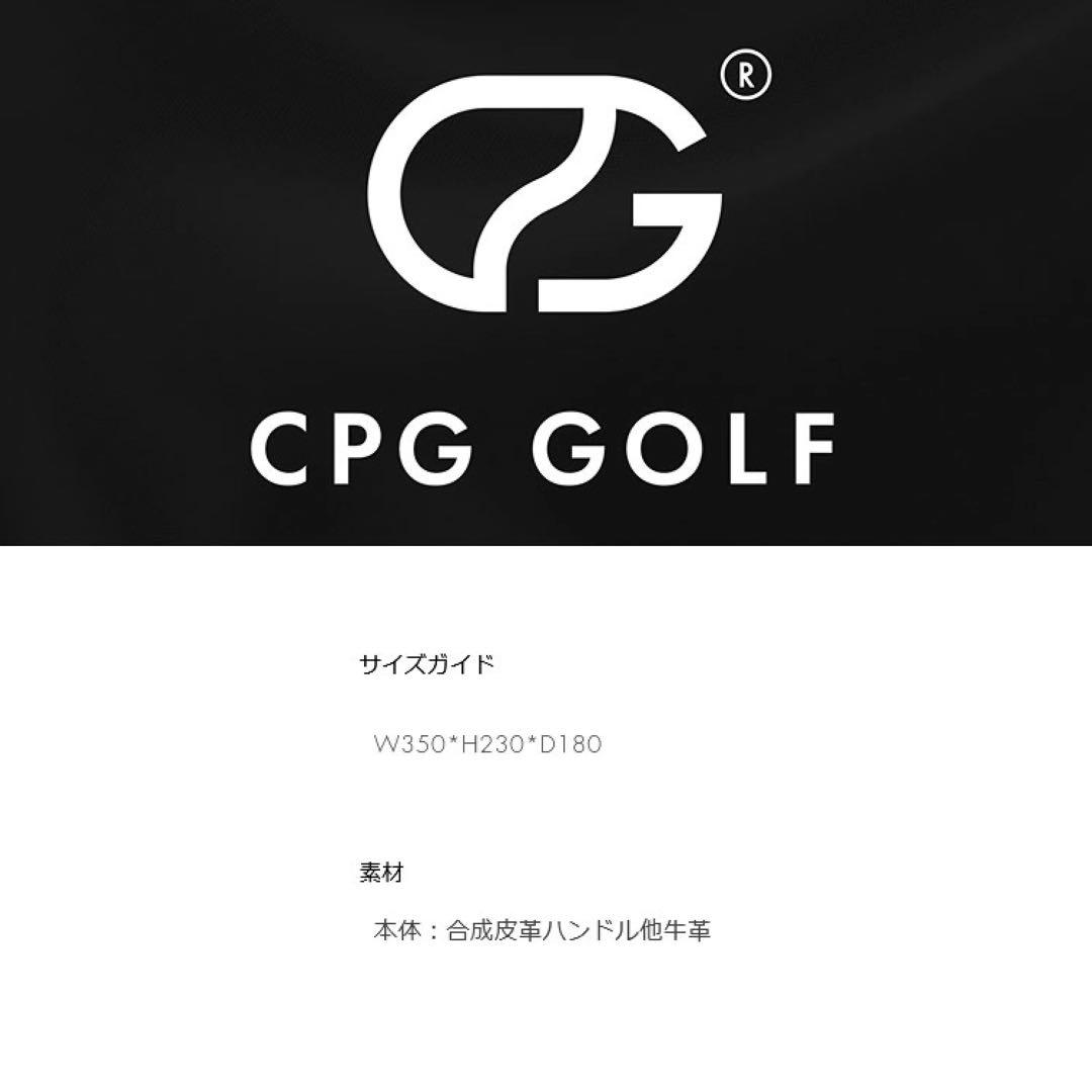 さ*ち様 【新品未使用】CPG GOLF チェック柄ボストンバッグ