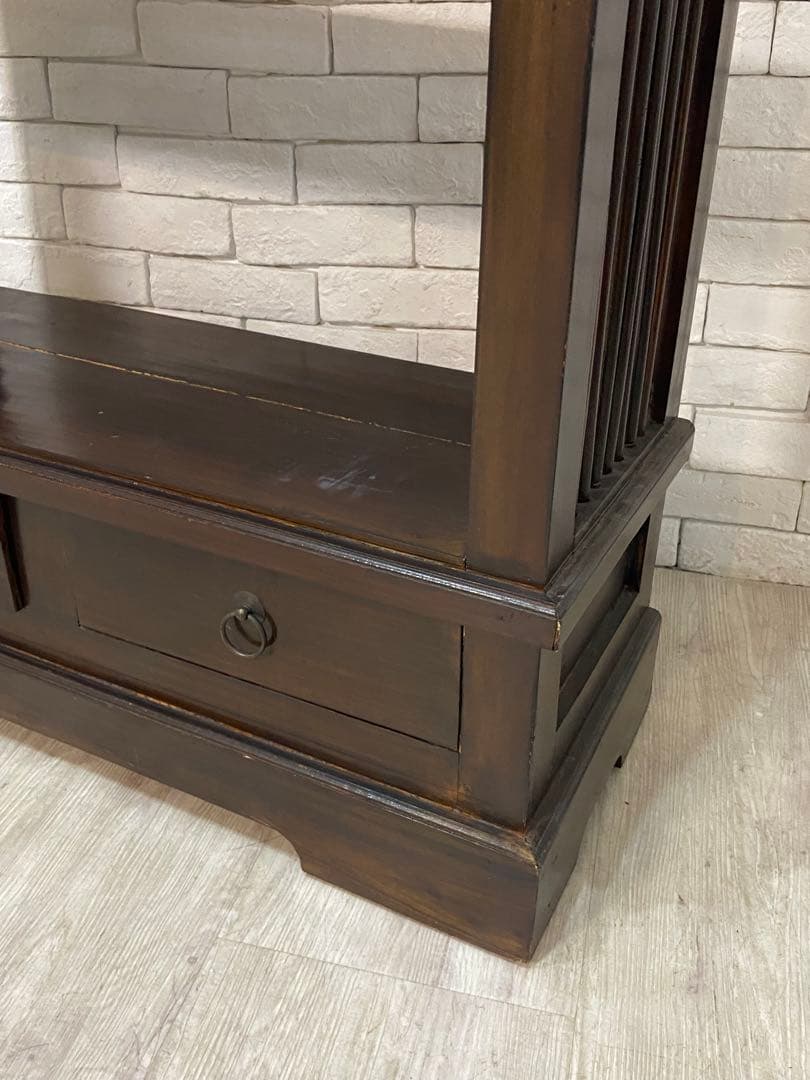 【rus】定価8万円　木製ラック　小道具　棚　アンティーク　古物