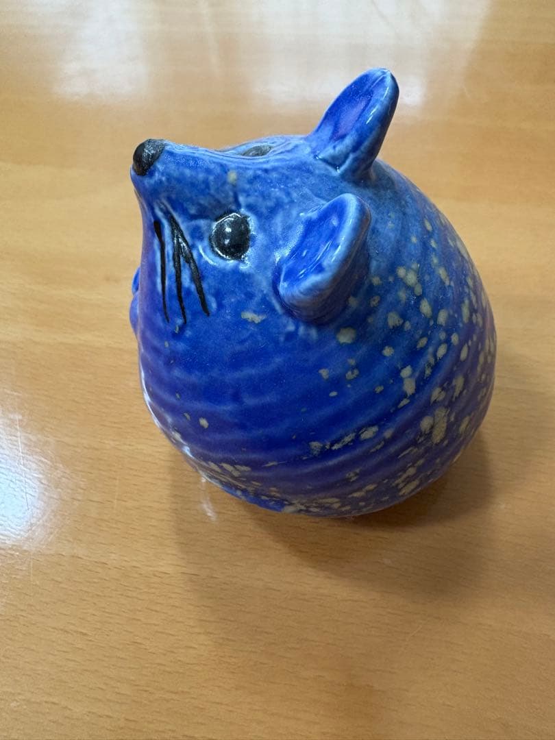 リサラーソン 3匹のねずみ　高島屋　150個限定カラー　ブルー　青