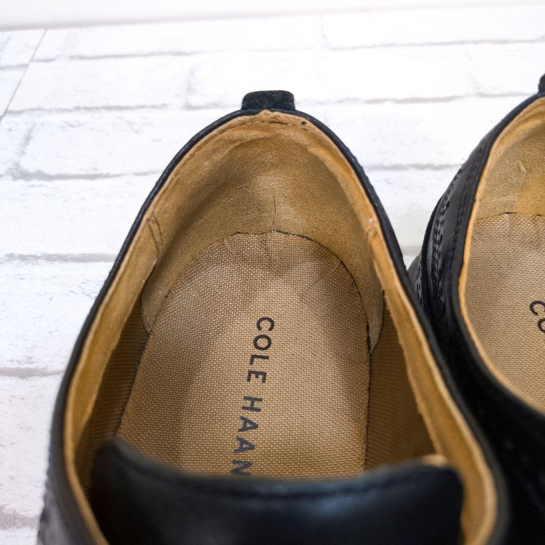 極美品　COLEHAAN　コールハーン　GRAND.OS　ウイングチップ　外羽根