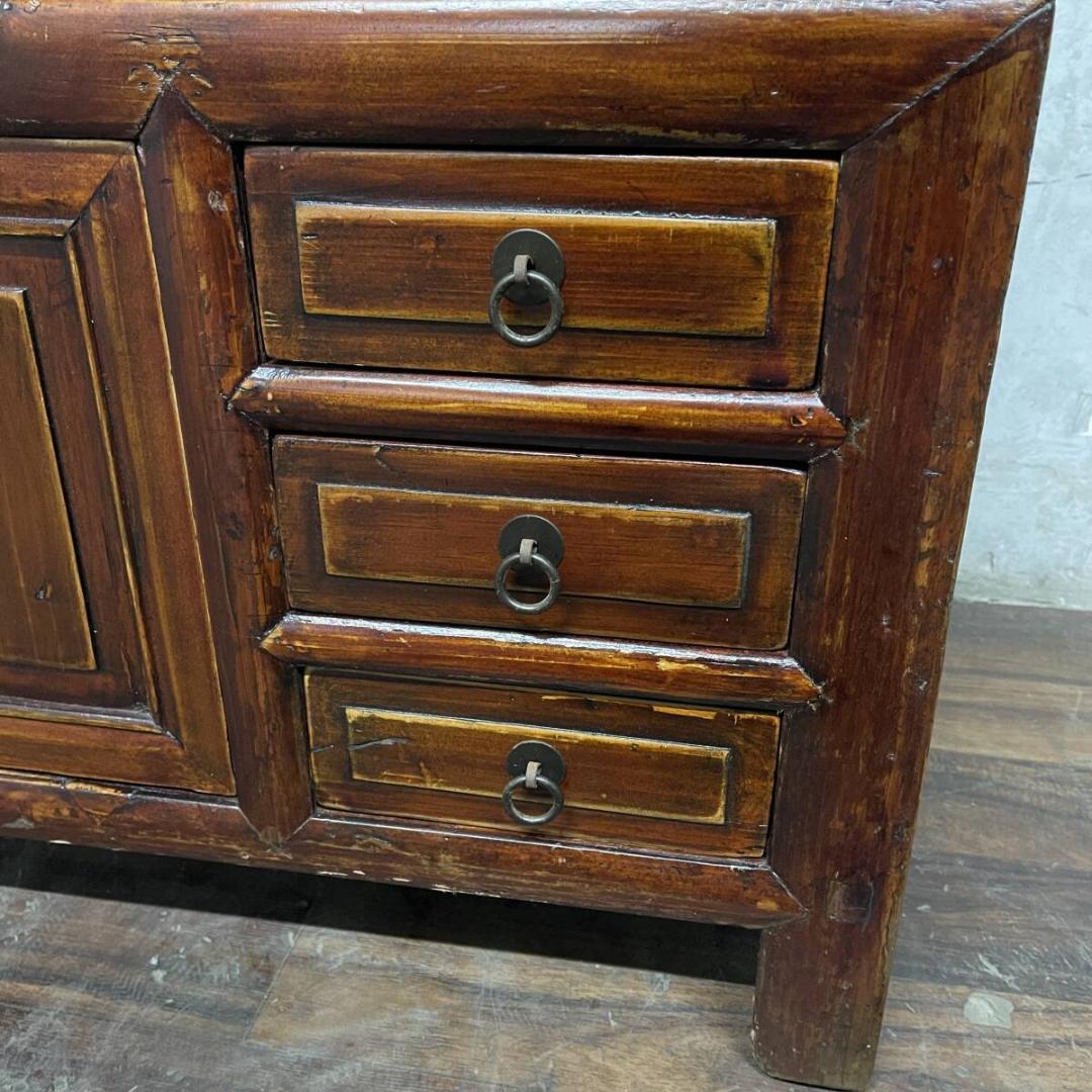 ヴィンテージ ローボード ローキャビネット 古家具 アンティーク 棚