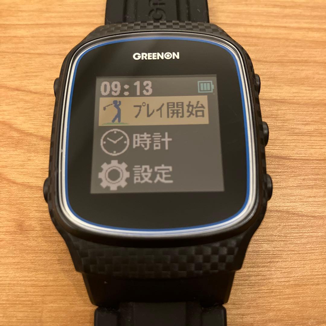 グリーンオン　ゴルフウォッチ　ノルムII 距離計　腕時計型