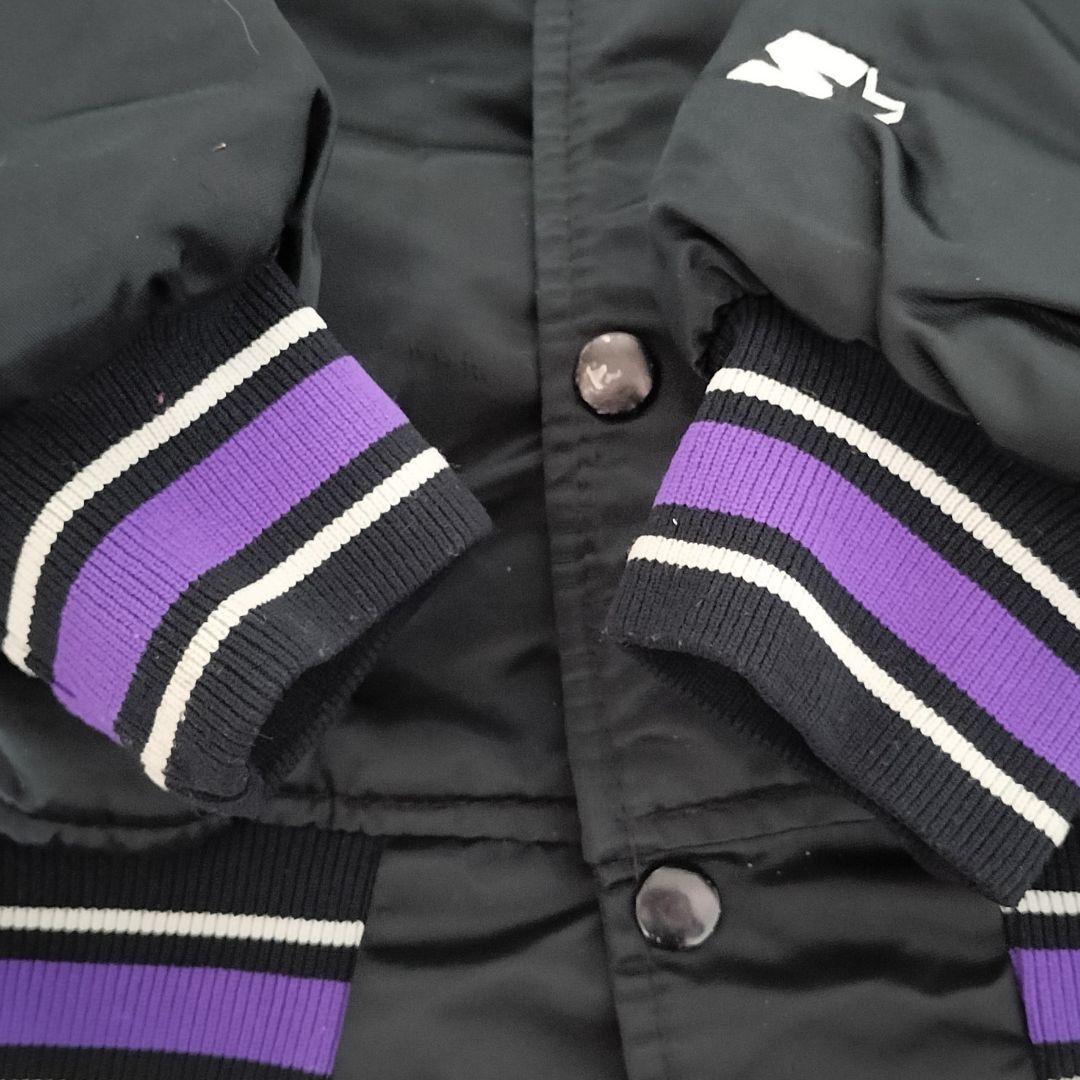 90s USA製 STARTER ロッキーズ ROCKIES スタジャン XL