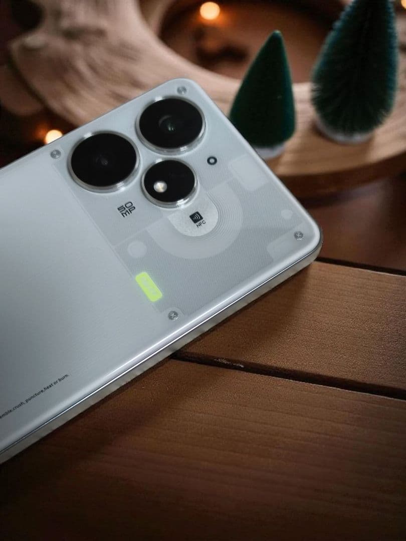 realme neo7 turbo グレースケルトン