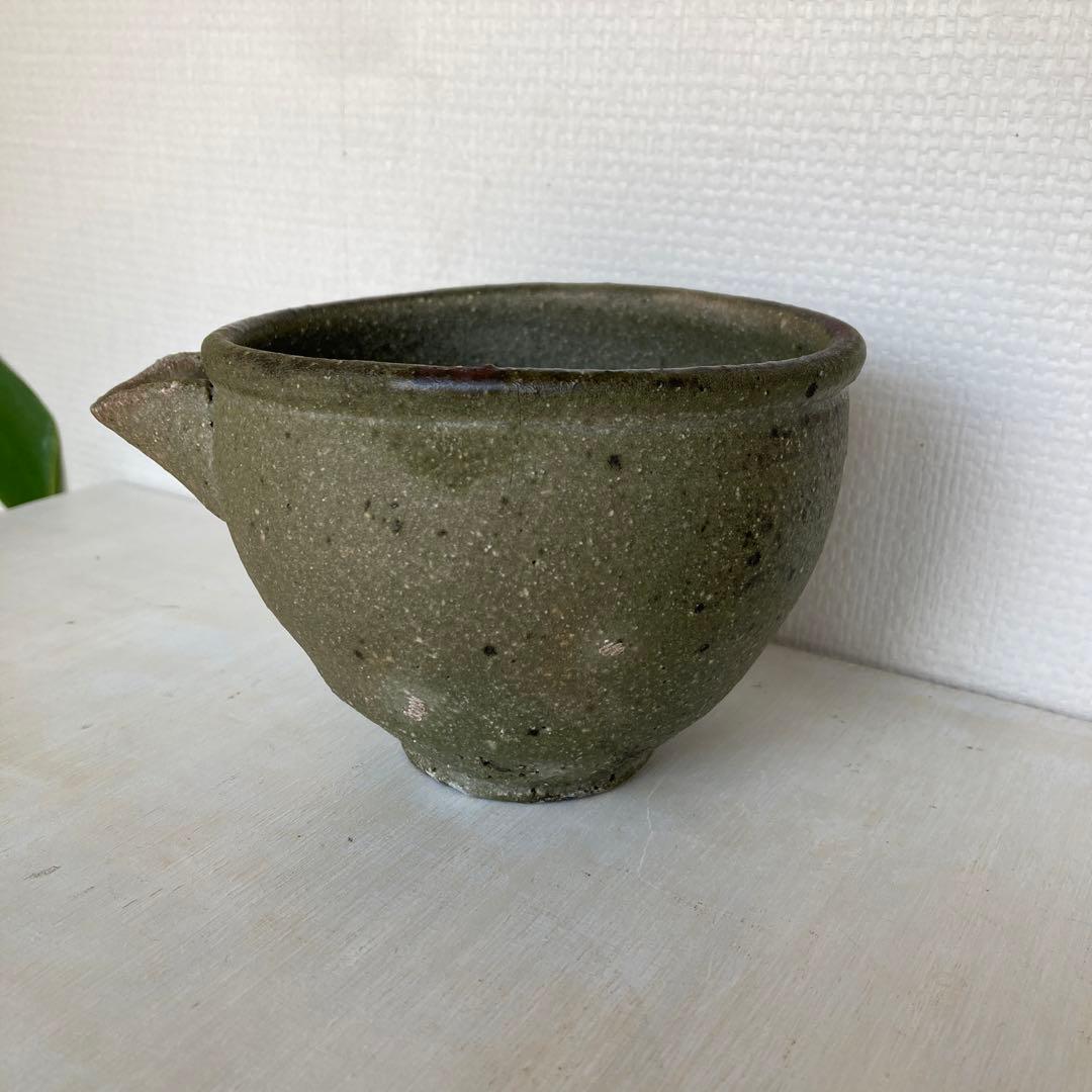 人気作家　小野哲平　唐津　片口　湯冷し　中国茶　煎茶道具
