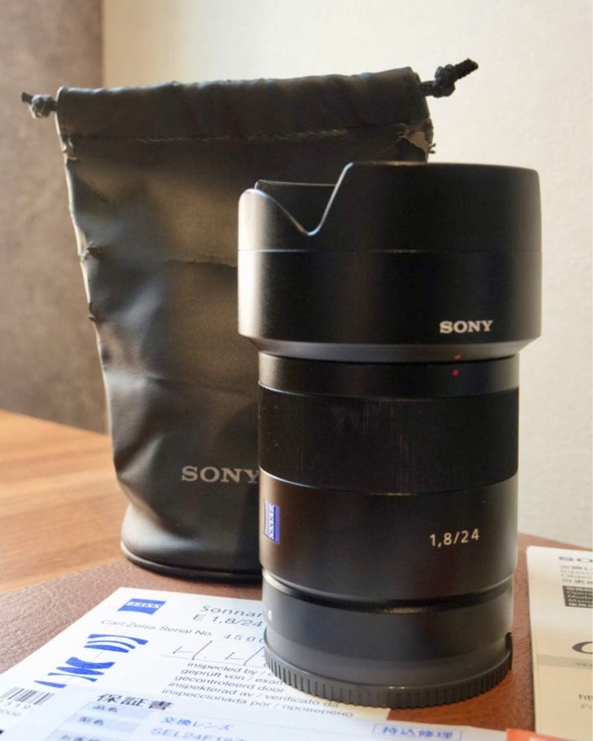 T*e様 神レンズ！SONY SonnarT＊E24mm F1.8ZA SEL2
