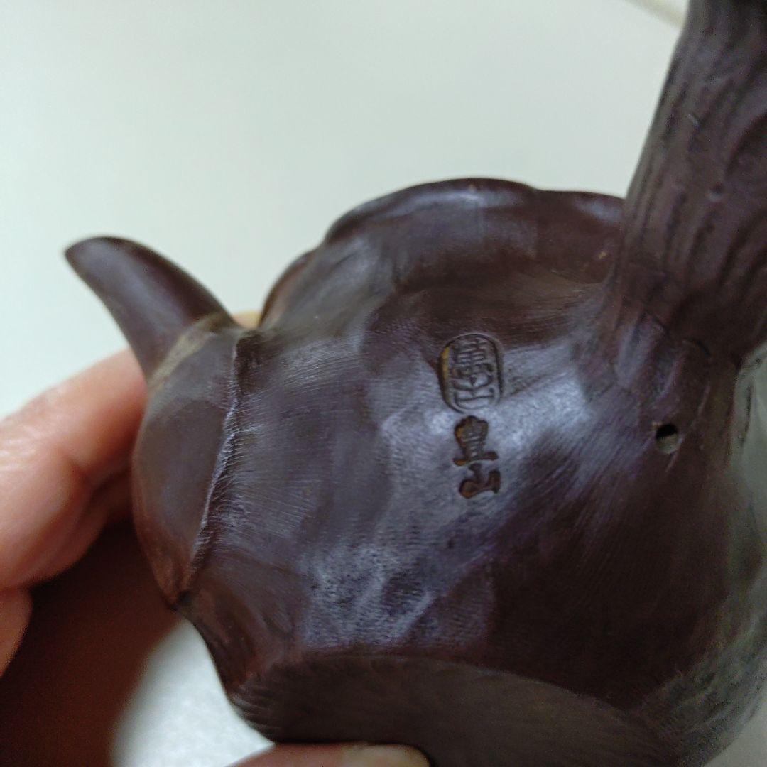 ★お値下げ★骨董品　鳥が出てくる急須