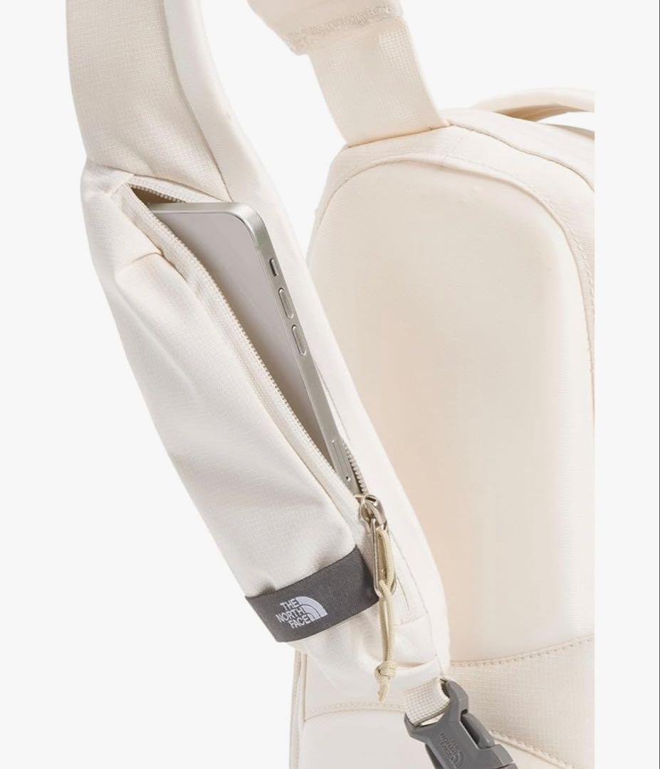 【未使用】ザ ノースフェイス ボディバッグ スリングバッグ　　 白