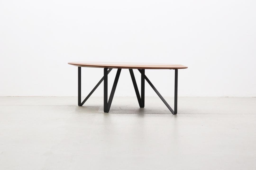 パモウナ Cadenza カデンツァ ウォールナット センターテーブル オーバル