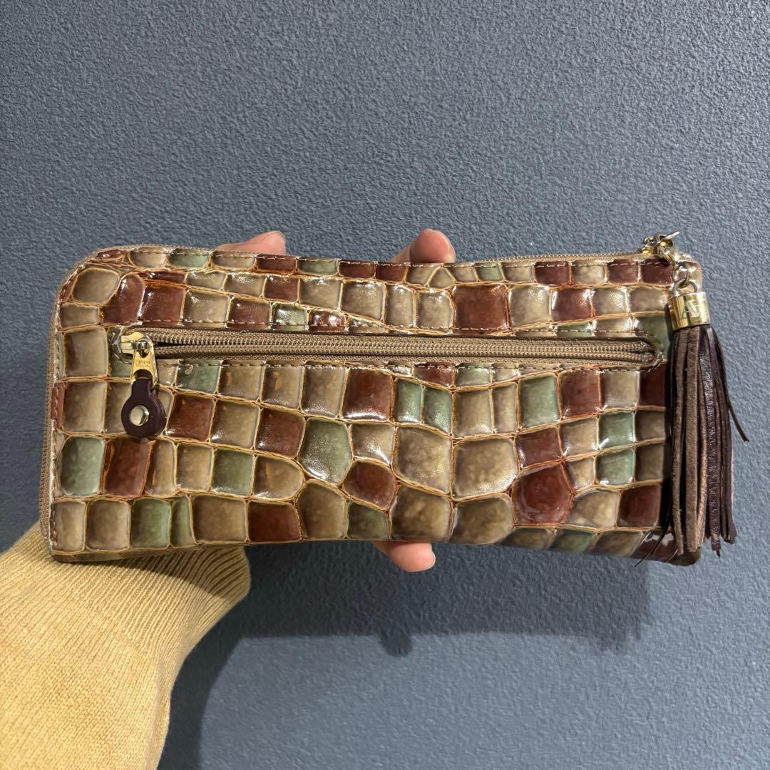 アタオ 長財布 アドリアエメラルド