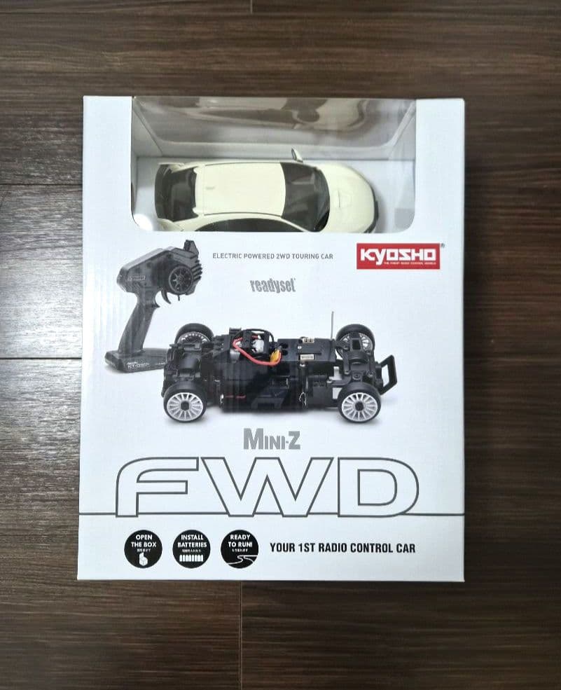 京商 ミニッツFWD Honda シビック タイプR チャンピオンシップホワイト