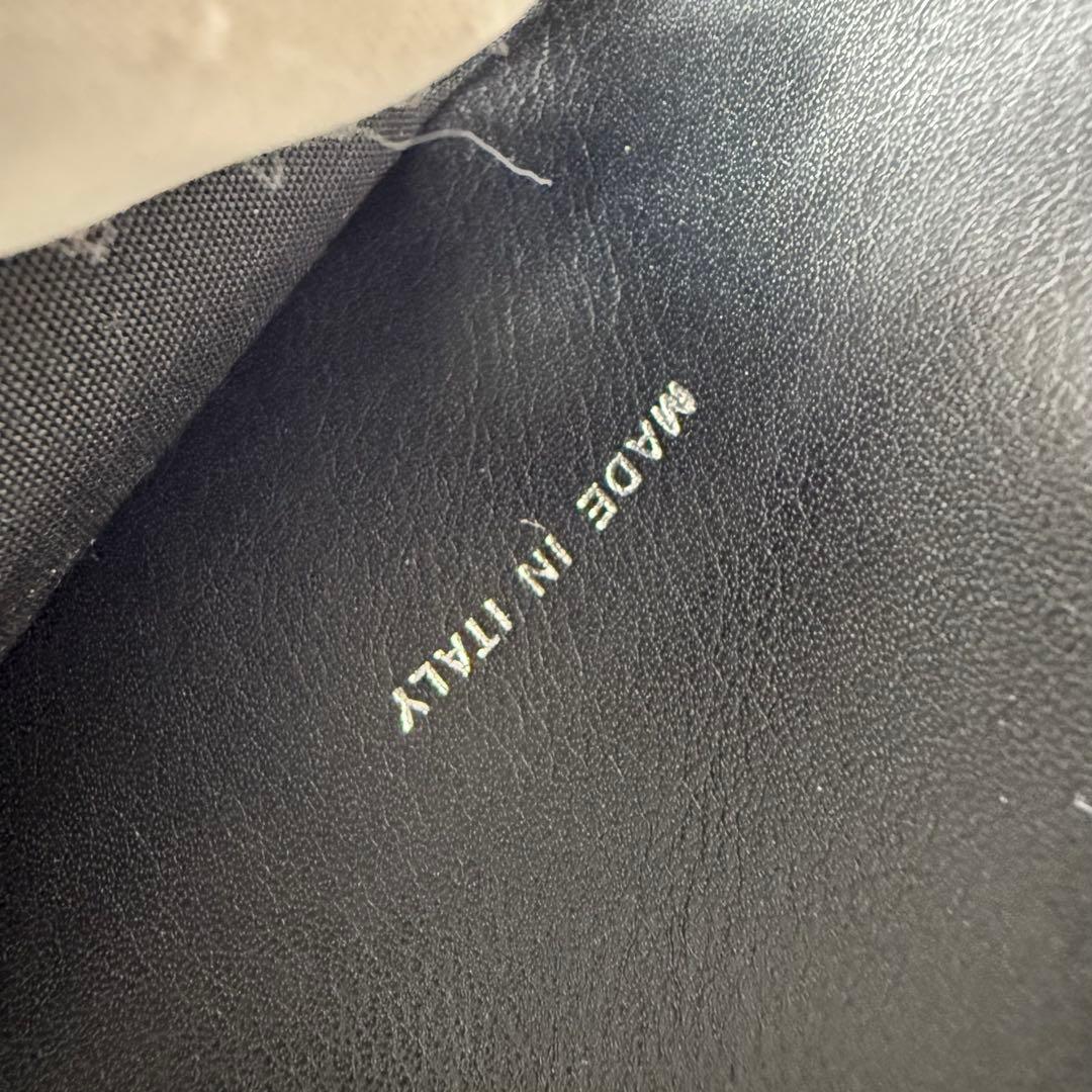 【良品】CHANEL マトラッセ レザー パスポートケース ブラック