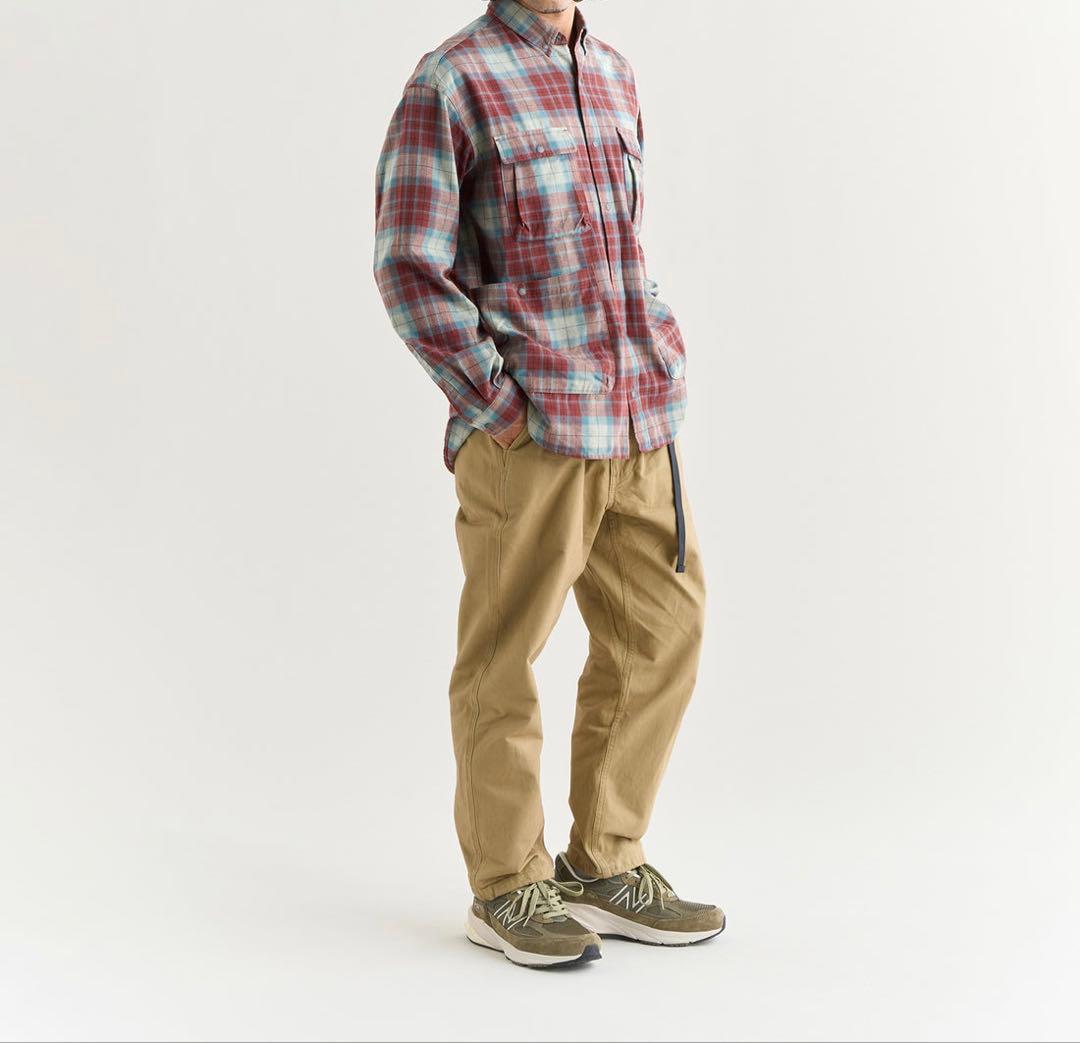 SALE 新品 NANGA ナンガ テーパード チノ パンツ クライミング S