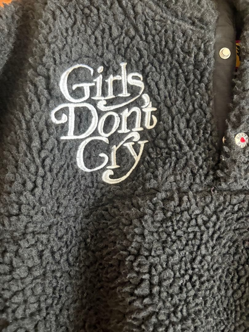 Human Made Girls Don't Cry フリースジャケット