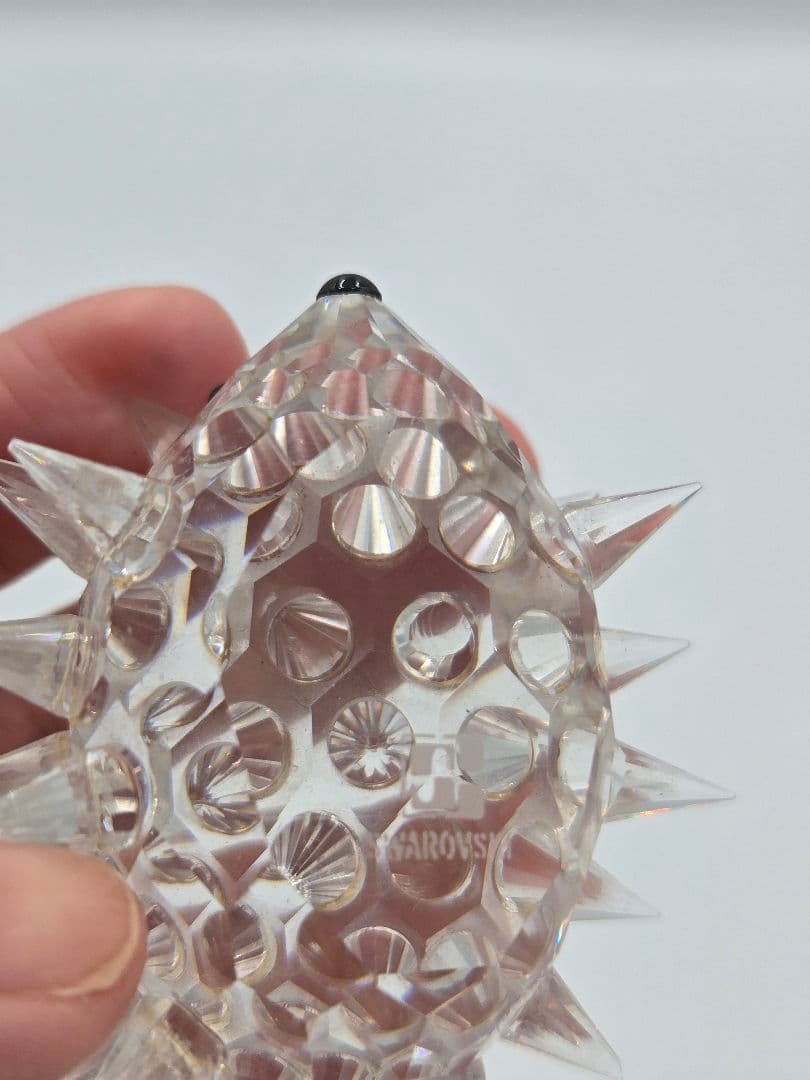 スワロフスキー ハリネズミ 置物 2個セット