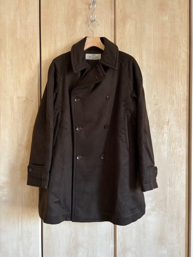 kaval カヴァル カシミヤ 100% Pコート
