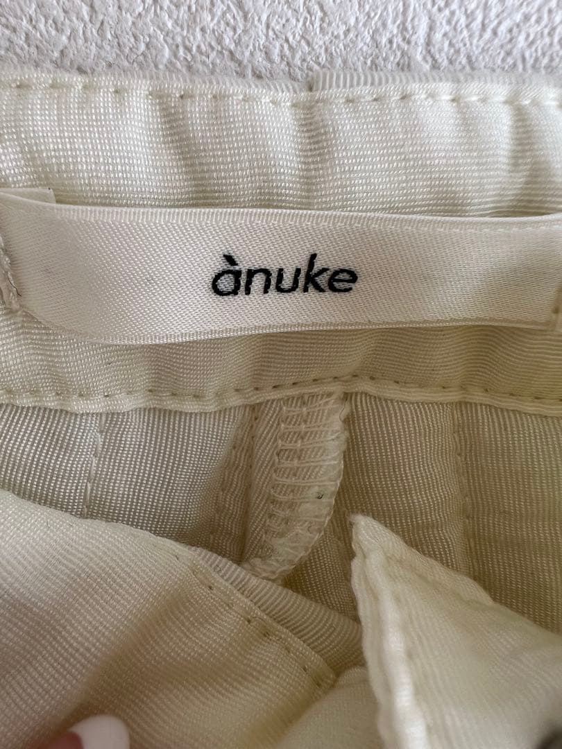 パンツ anuke Quilting Line Pants