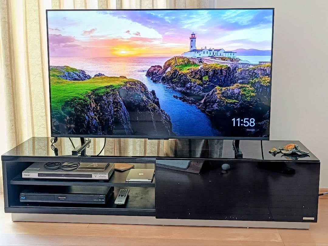 モダン ブラック テレビ台